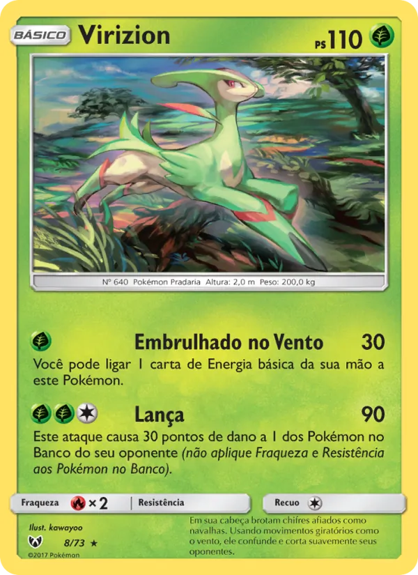 Virizion (Shining Legends #8/73)