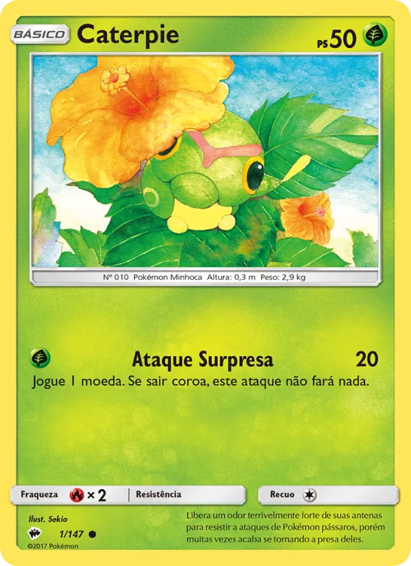 Caterpie (Burning Shadows #1/147)