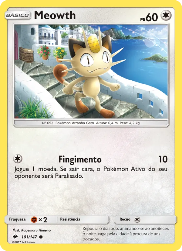 Meowth (Burning Shadows #101/147)