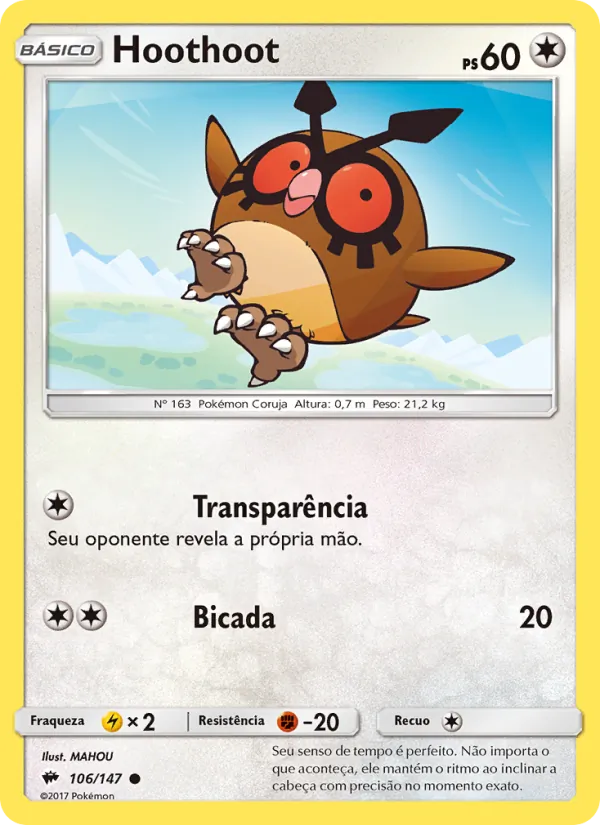 Hoothoot (Burning Shadows #106/147)