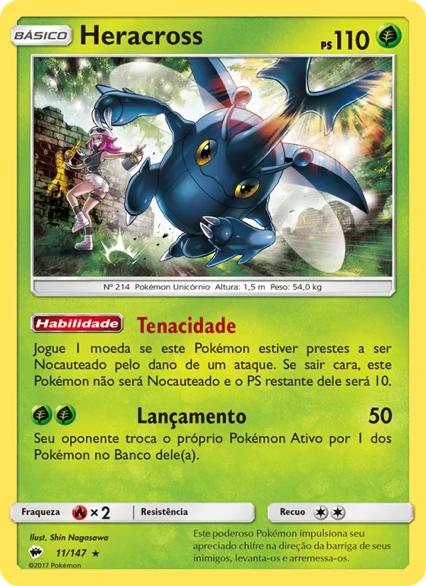 Heracross (Burning Shadows #11/147)