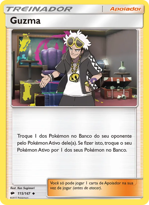Guzma (Burning Shadows #115/147)