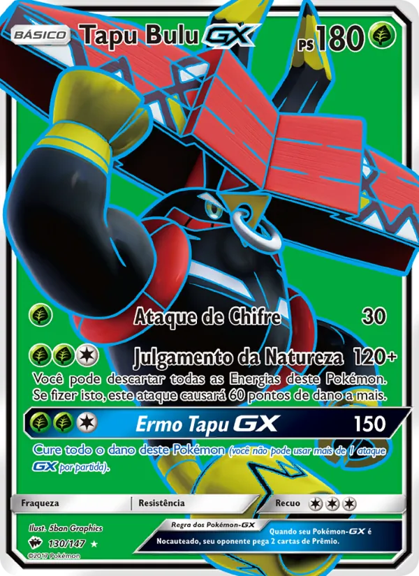 Tapu Bulu GX (Burning Shadows #130/147)