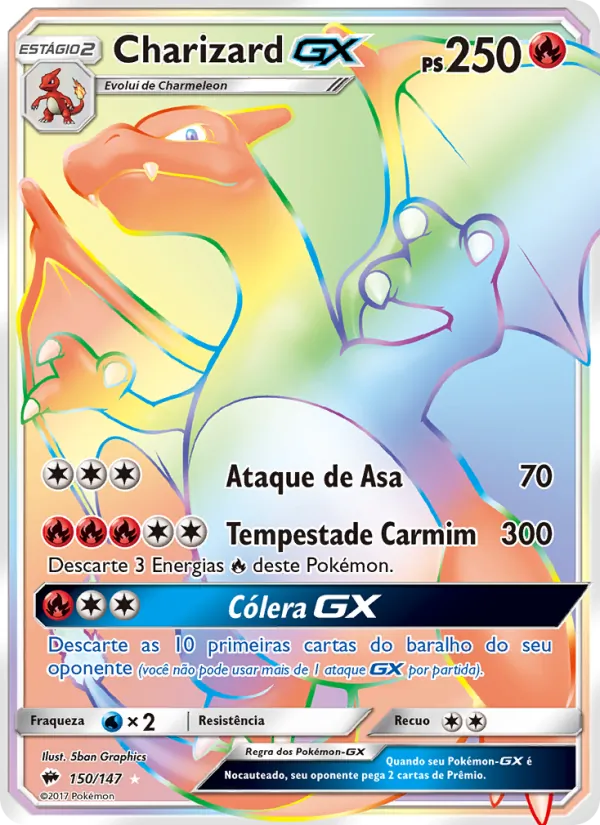 Charizard GX (Burning Shadows #150/147)