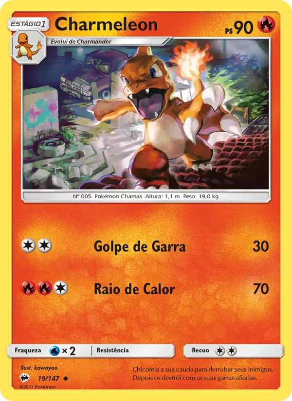 Charmeleon (Burning Shadows #19/147)