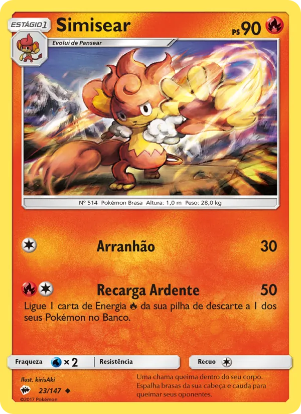 Simisear (Burning Shadows #23/147)