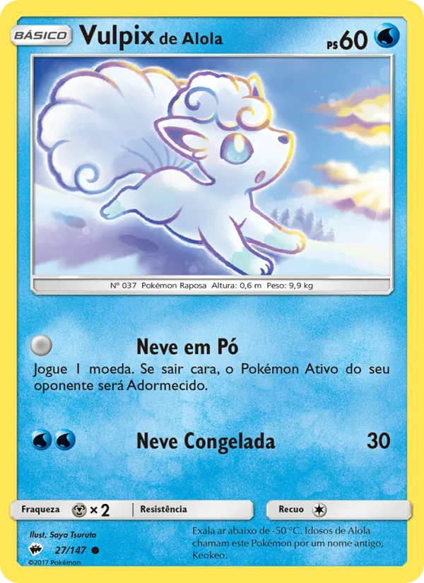 Vulpix de Alola (Burning Shadows #27/147)