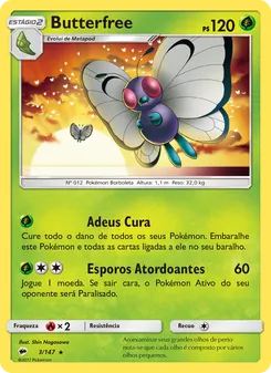 Butterfree (Burning Shadows #3/147)