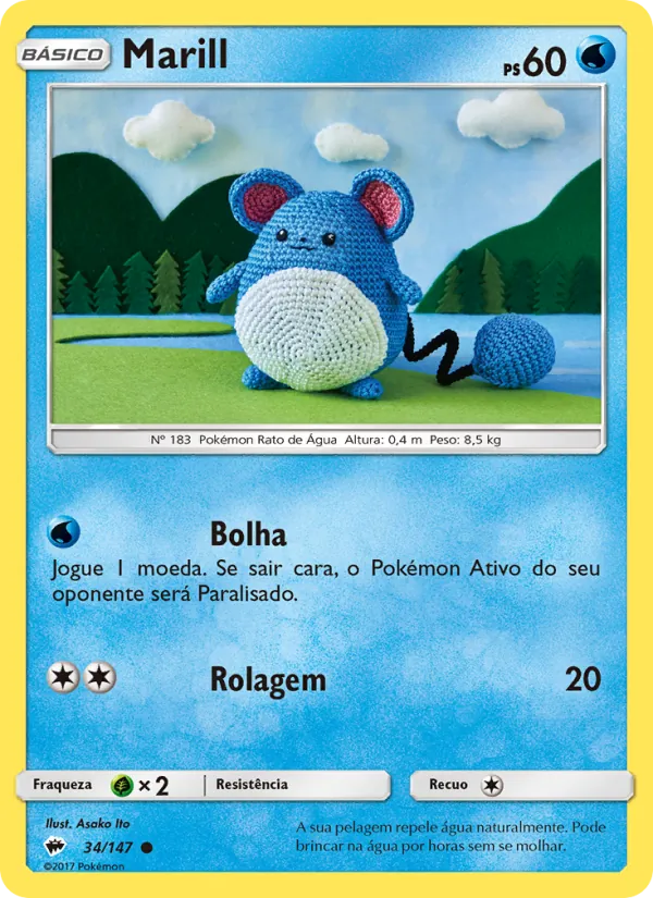 Marill (Burning Shadows #34/147)