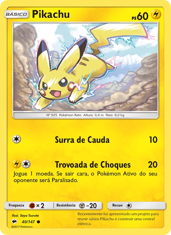Pikachu (Burning Shadows #40/147)