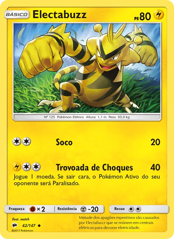Electabuzz (Burning Shadows #42/147)