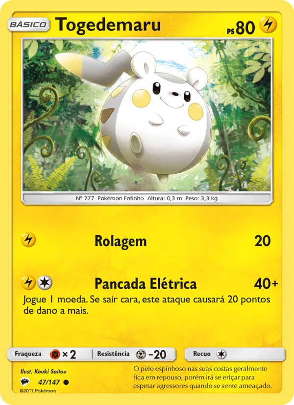 Togedemaru (Burning Shadows #47/147)