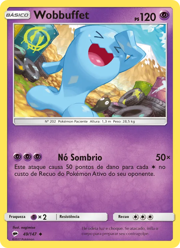 Wobbuffet (Burning Shadows #49/147)