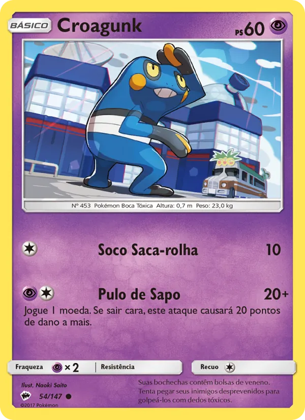 Croagunk (Burning Shadows #54/147)