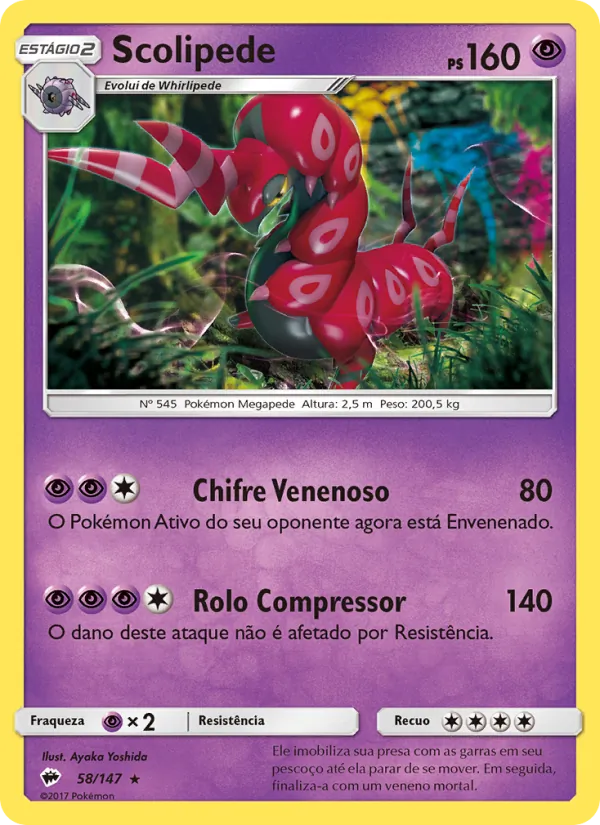 Scolipede (Burning Shadows #58/147)