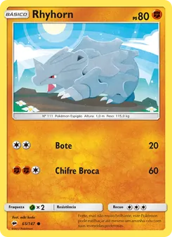 Rhyhorn (Burning Shadows #65/147)