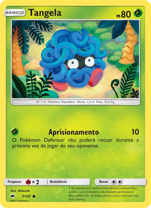 Tangela (Burning Shadows #7/147)