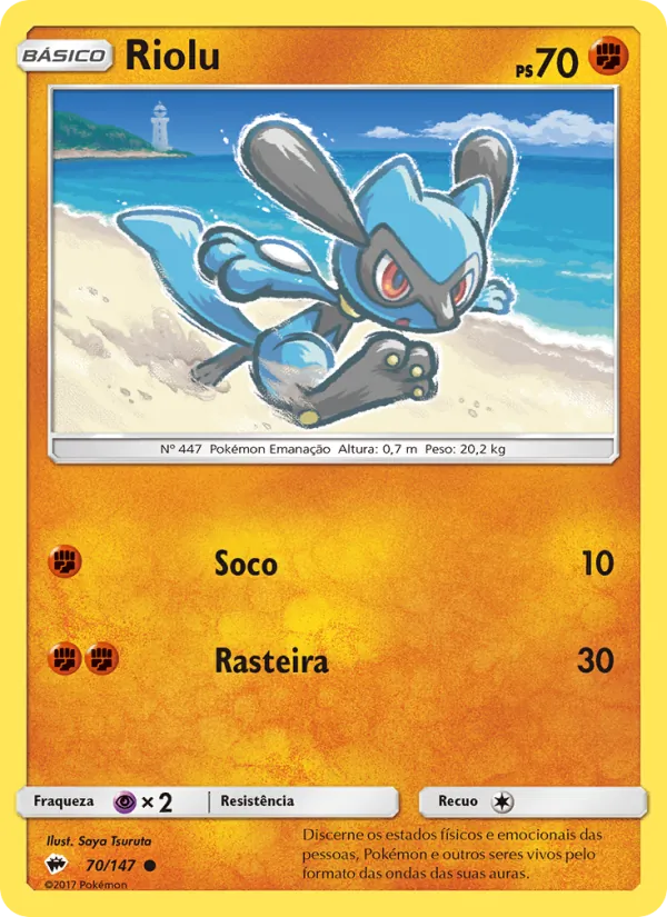 Riolu (Burning Shadows #70/147)