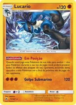 Lucario (Burning Shadows #71/147)