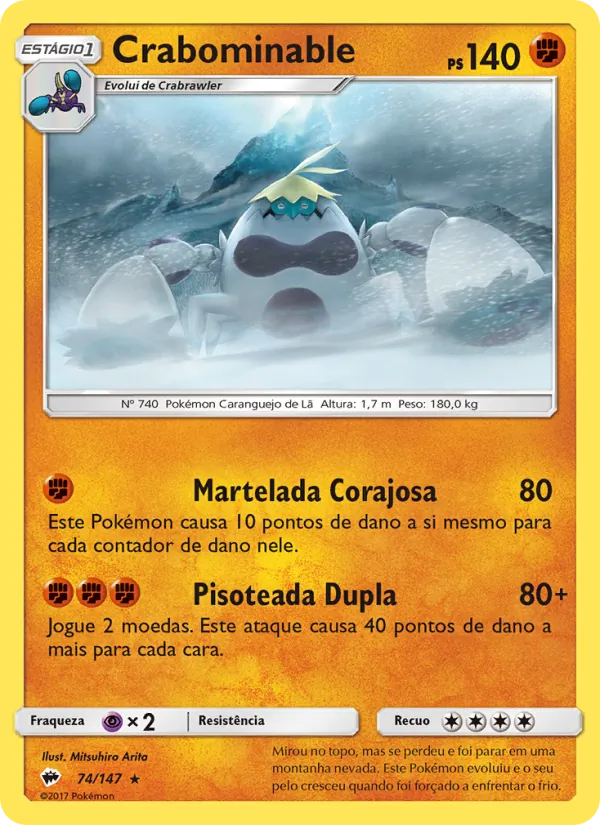 Crabominable (Burning Shadows #74/147)