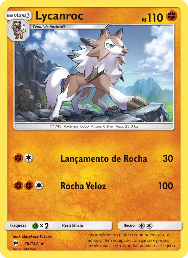 Lycanroc (Burning Shadows #76/147)