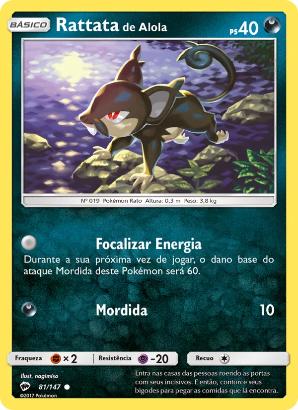 Rattata de Alola (Burning Shadows #81/147)