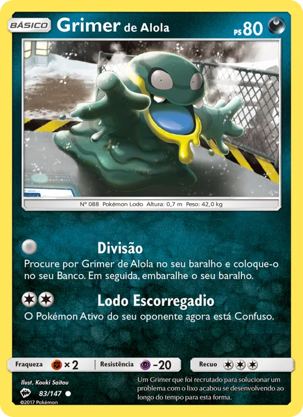 Grimer de Alola (Burning Shadows #83/147)
