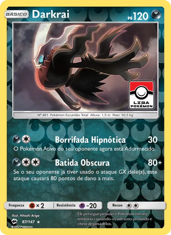 Darkrai (Burning Shadows #87/147)