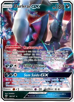 Darkrai GX (Burning Shadows #88/147)