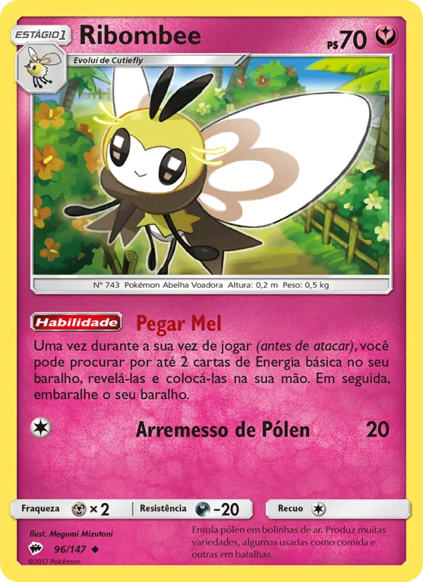 Ribombee (Burning Shadows #96/147)