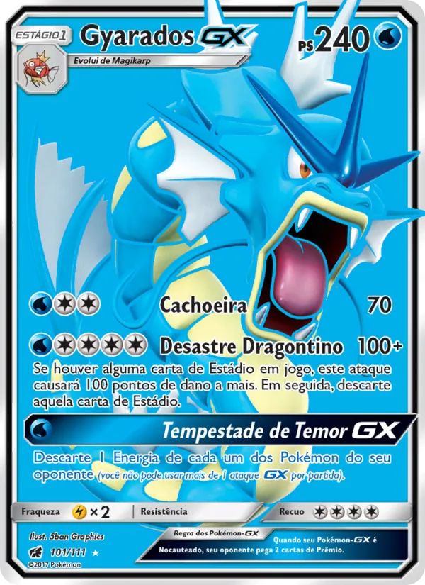 Gyarados GX (Crimson Invasion #101/111)