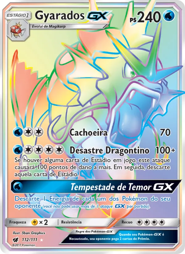 Gyarados GX (Crimson Invasion #112/111)