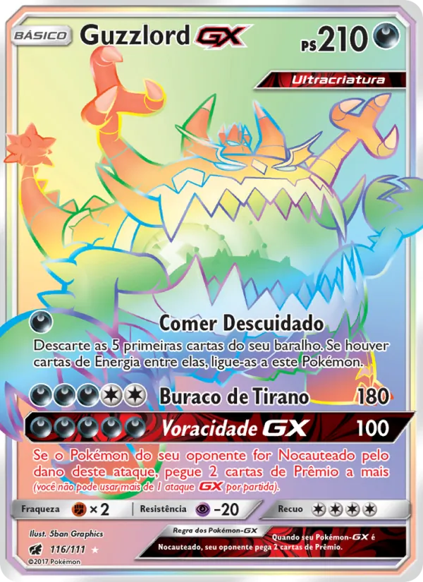 Guzzlord GX (Crimson Invasion #116/111)
