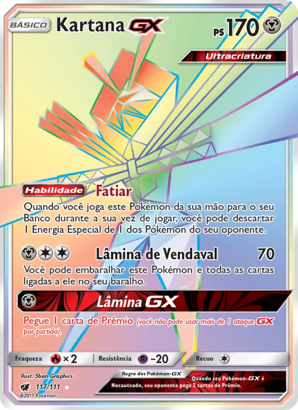 Kartana GX (Crimson Invasion #117/111)
