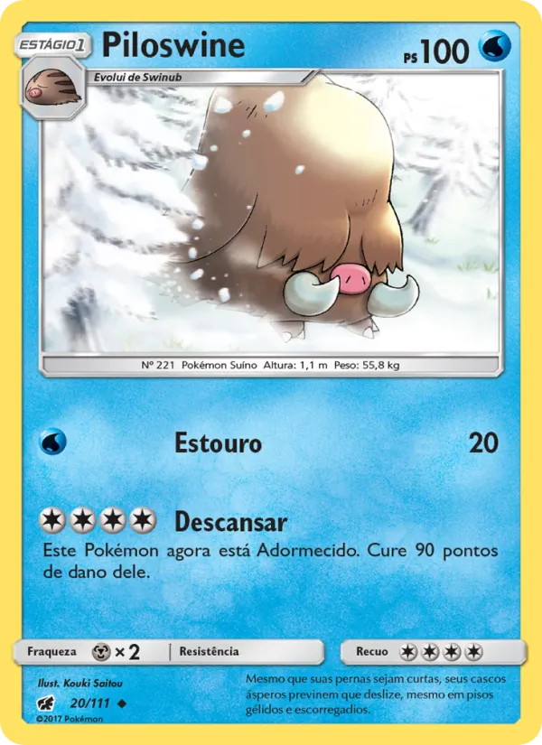 Piloswine (Crimson Invasion #20/111)