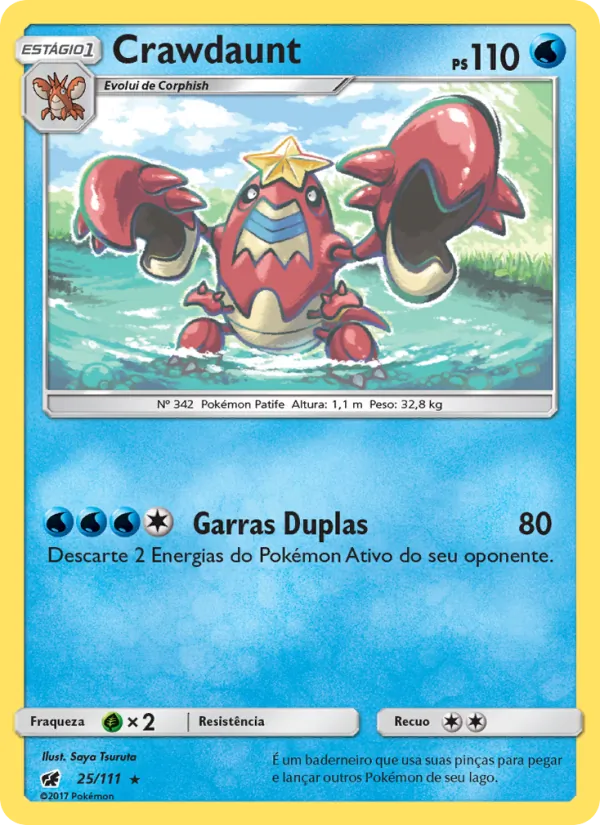 Crawdaunt (Crimson Invasion #25/111)