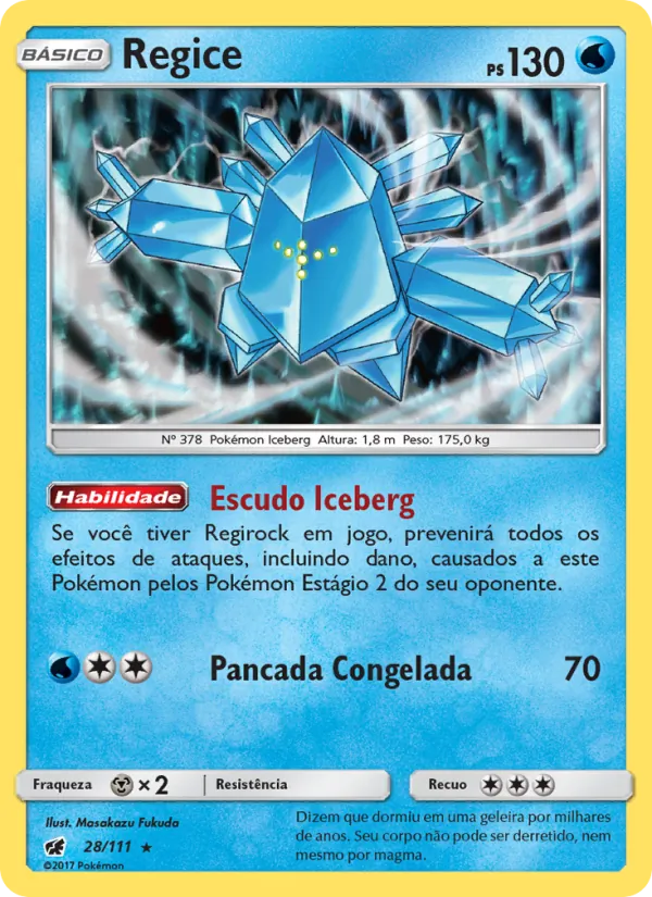 Regice (Crimson Invasion #28/111)