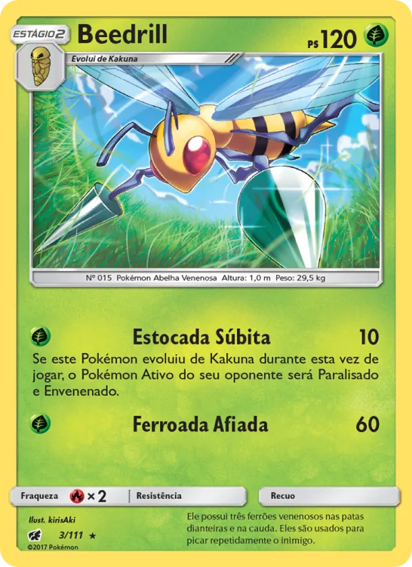 Beedrill (Crimson Invasion #3/111)