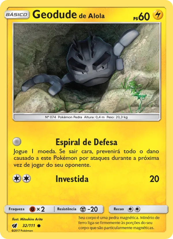 Geodude de Alola (Crimson Invasion #32/111)