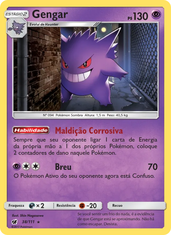 Gengar (Crimson Invasion #38/111)