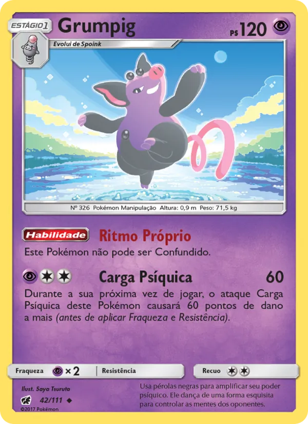 Grumpig (Crimson Invasion #42/111)