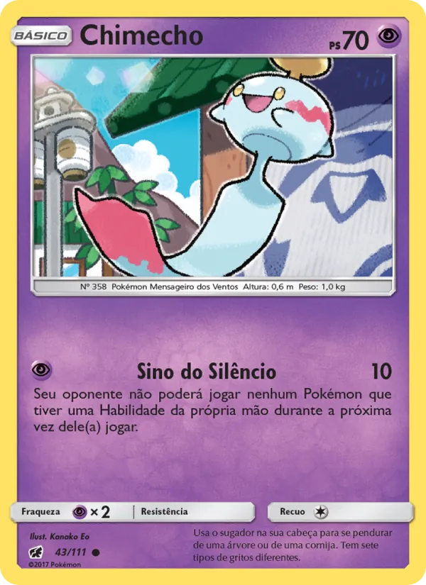 Chimecho (Crimson Invasion #43/111)