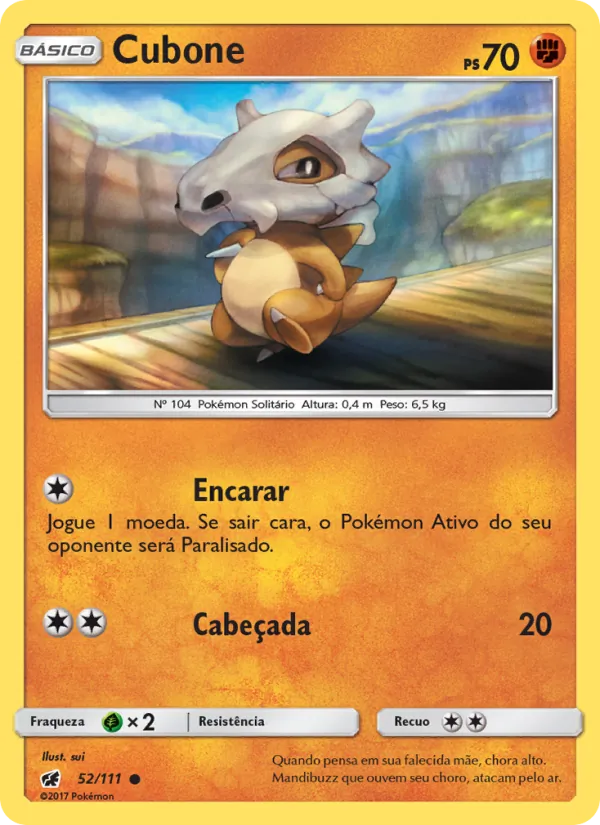 Cubone (Crimson Invasion #52/111)