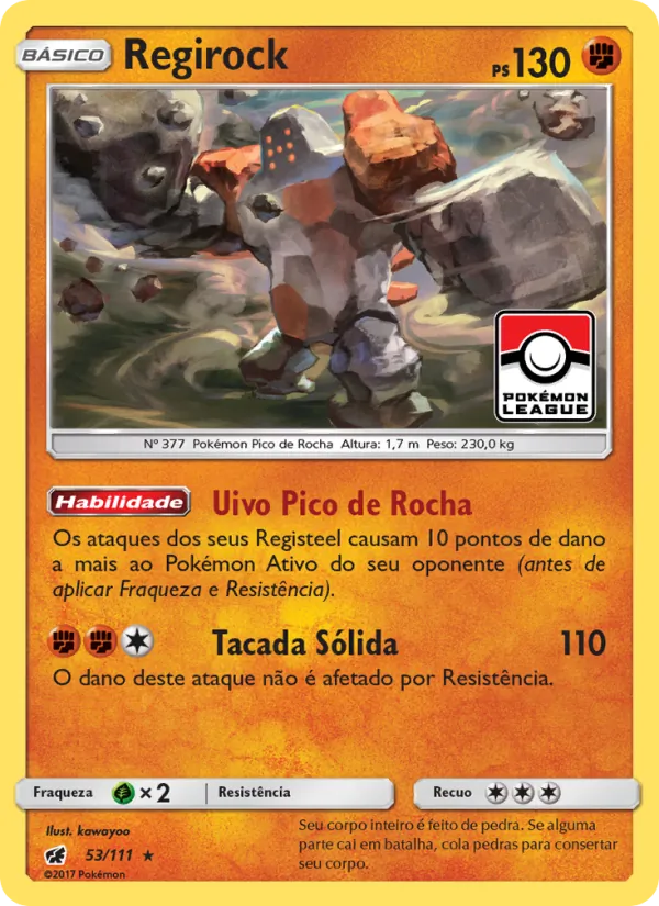 Regirock (Crimson Invasion #53/111)