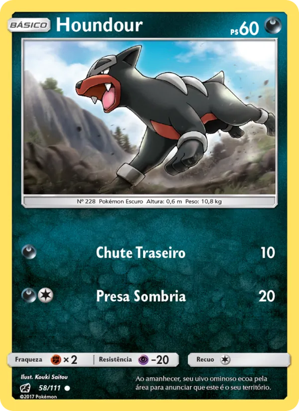 Houndour (Crimson Invasion #58/111)