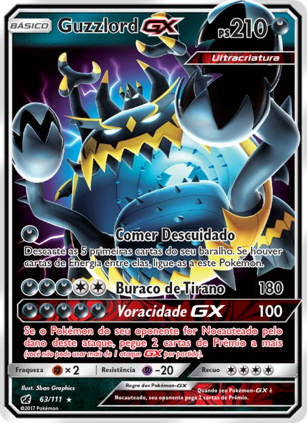 Guzzlord GX (Crimson Invasion #63/111)