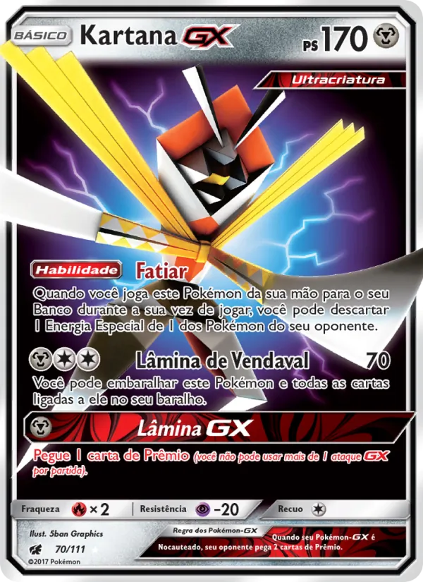 Kartana GX (Crimson Invasion #70/111)