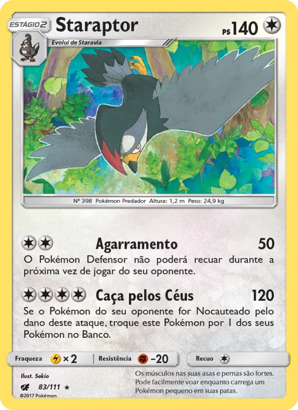 Staraptor (Crimson Invasion #83/111)