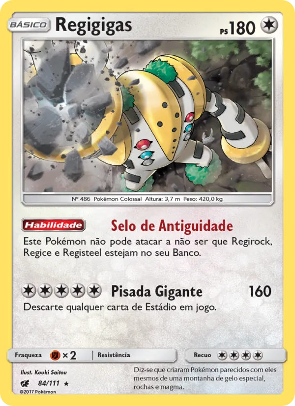 Regigigas (Crimson Invasion #84/111)