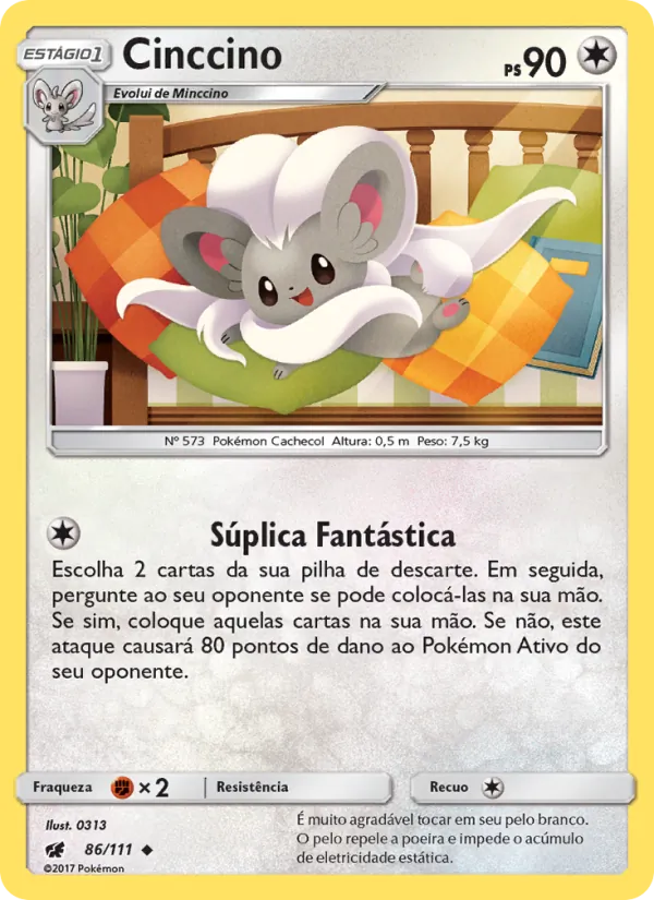 Cinccino (Crimson Invasion #86/111)